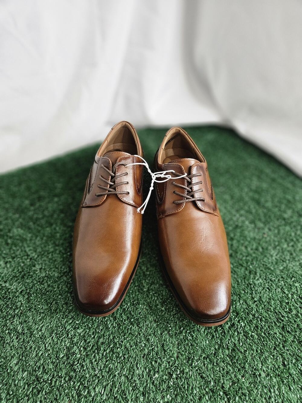 Guess Men’s Dress Shoes Guess Sameer Oxford Brown New Size 9
